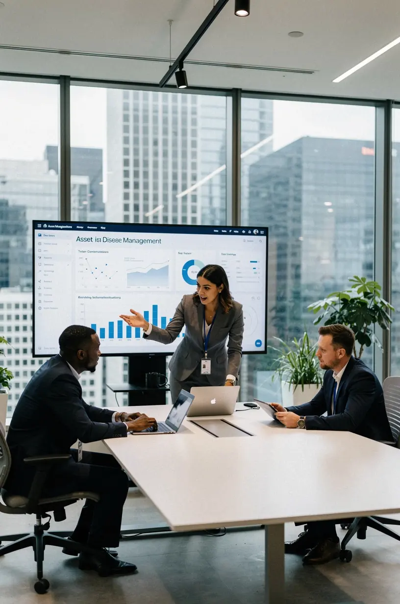 Professional team collaboration